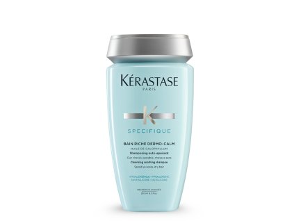 Kérastase SPÉCIFIQUE BAIN RICHE DERMO CALM ČISTICÍ ZKLIDŇUJÍCÍ ŠAMPONOVÁ LÁZEŇ