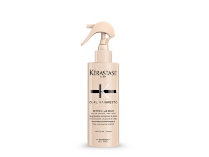 Kérastase CURL MANIFESTO REFRESH ABSOLU SPREJ PRO OSVĚŽENÍ KUDRN PRO VLNITÉ A KUDRNATÉ VLASY 190 ml