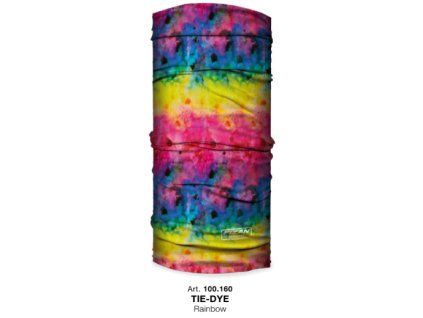 FIZAN Šátek Tie Dye, Rainbow
