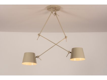 Závěsné svítidlo Snap Light Fosca Taupe Duo