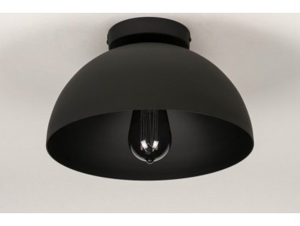Stropní retro svítidlo Magna Black 30