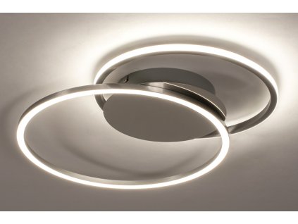 LED stropní svítidlo Omega 540 Silver