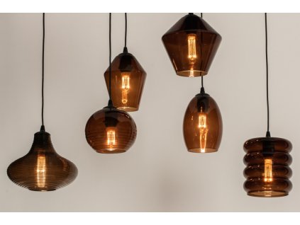 Závěsné svítidlo Luce De Georgia Brown