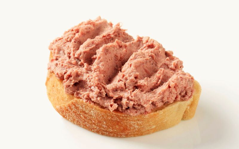 šunková pena na celozrnný chlebík