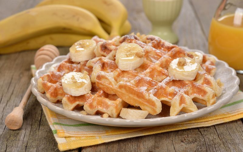 Proteínové wafle s múkou ale aj bez múky