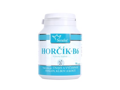 Horčík + B6 - prírodné kapsuly