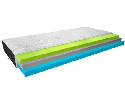 Termoelastická matrace Simona 80x200 Kašmír + Samet černá Cashmere, Velvet Czarny (Varianta Termoelastická matrace Simona 80x200 Kašmír + Samet černá Cashmere, Velvet Czarny)