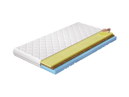 Termoelastická matrace Sergio 80x200 Hypoalergenní potah Microfibre (Varianta Termoelastická matrace Sergio 80x200 Hypoalergenní potah Microfibre)
