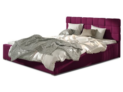 Grand 140x200 + Kovový rám/plynový výtah/kontejner Mat Velvet 68 (Varianta Grand 140x200 + Kovový rám/plynový výtah/kontejner Mat Velvet 68)