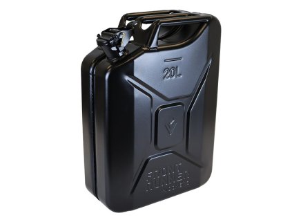 515 20l fuel jerry can black steel finish