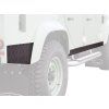 194 land rover defender 110 1983 2016 sill protector black