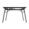 4994 1 pro stainless steel camp table