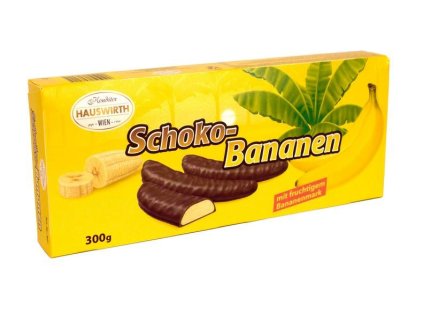Hauswirth banány v čokoláde