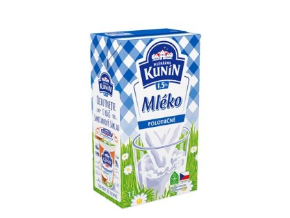 Kunín Mlieko UHT 1,5%