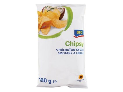 aro Chipsy kyslá smotana a cibuľa
