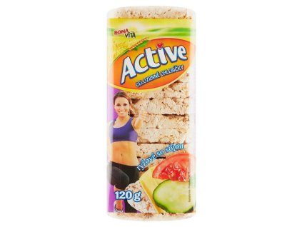 Active Chlebík Celozrnný Ryžový So Sójou