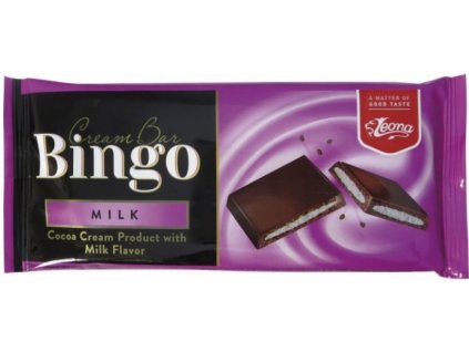 Bingo čokoláda s mléčným krémem