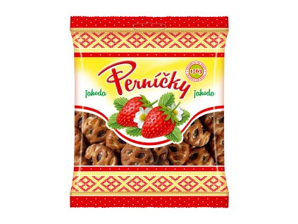 PERNÍČKY s JAHODOVOU náplňou