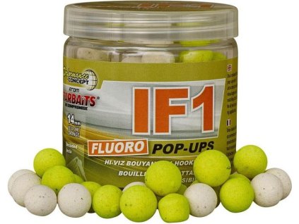 Starbaits Pop Up IF1 fluo 80g 14mm