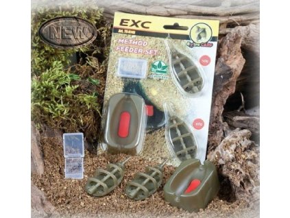 Extra Carp Method Feeder Set 50,60g s formičkou
