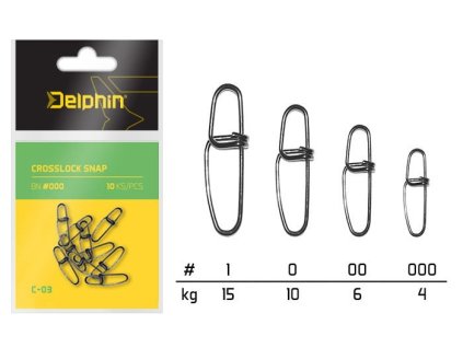 Delphin Crosslock Snap C-03 vel.0 10ks