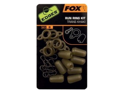 Fox Edges Standard Run ring kit trans khaki x 8