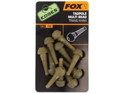 Fox Tadpole multi bead x 10 trans khaki