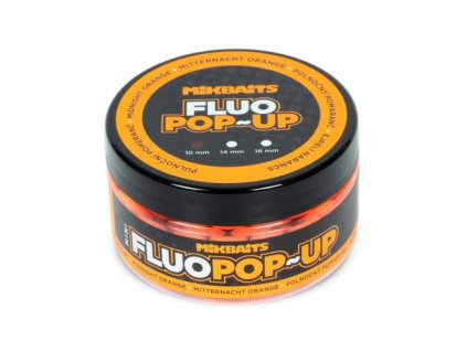 Mikbaits FluoPop-Up Polnočný Pomaranč 10mm 100ml