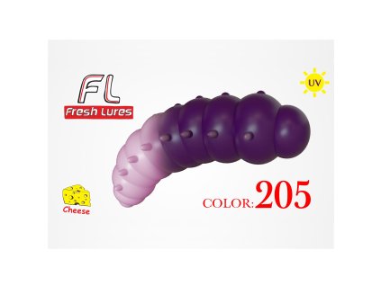 Fresh Lures Mokhnatka 1,2" 3cm 1,58gr #205 Ružovo-Fialová