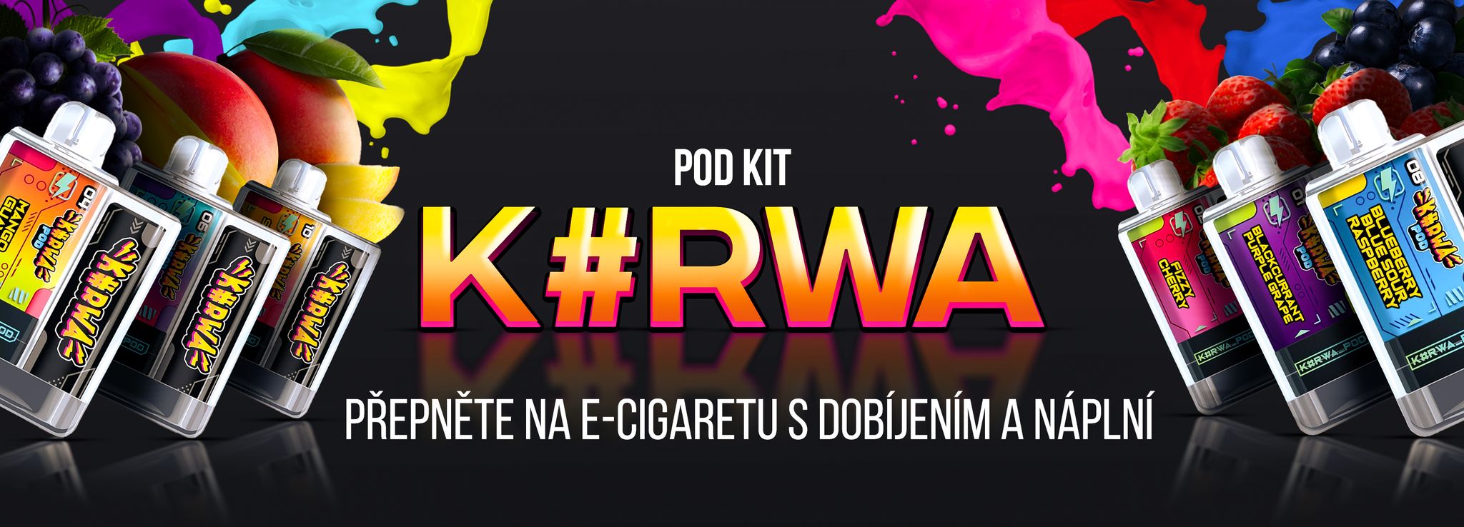 KURWA POD - Široký výběr e-cigaret