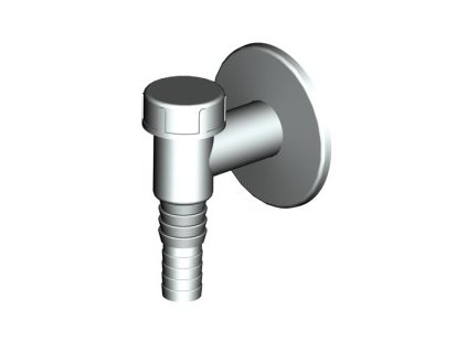 Sifón práčkový nadomietkový STY (VODA-doplnky Chrom)