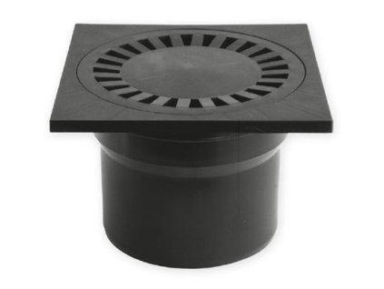 Vpusť podlahova - spodná 150x150/110 (VODA-doplnky NEREZ)