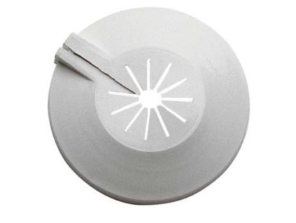 Krytka radiátorová  3/8"x1/2"  BIELA (Kurenie 3/8"x1/2" )