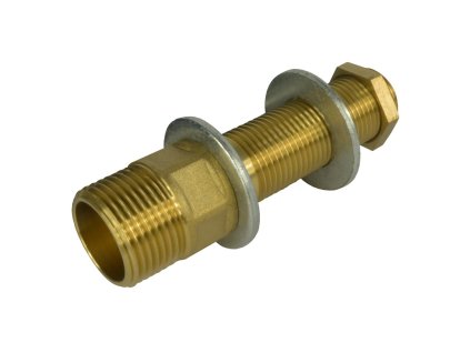 Predĺženie do byt. jadra VOZ 1/2"xVOZ 3/4" -95mm (rozmery Cr fittingy 1/2"x3/4")