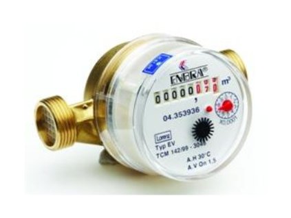 Vodomer bytový ENBRA TV (VODA-doplnky 1/2")