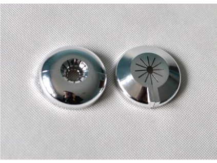 Krytka radiátorová  3/8"x1/2" CHROM (Kurenie 1-dielna)