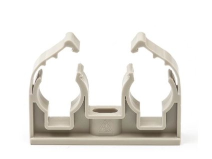 Príchytka dvojitá s klipom (PPR,HT,KG,PE 25x25)