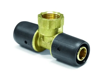 PUSH-TEXX T-kus prechodový VNZ (PPR,HT,KG,PE 20x3/4"x20)