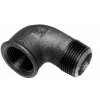 Koleno 92  čierne (rozmery Cr fittingy 3/4")