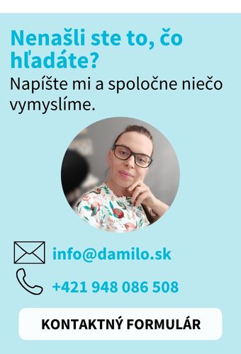 kontaktujte nás a spoločne niečo vymyslíme milado.sk