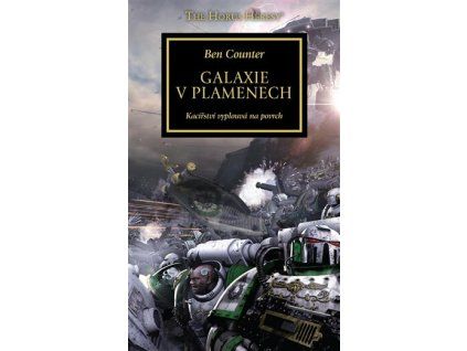 galaxie v plamenech