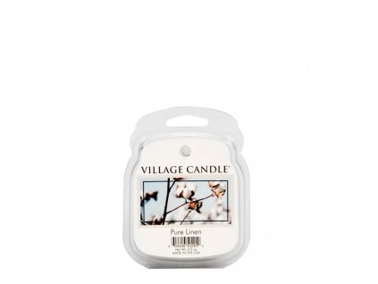 Village Candle Vosk - Pure Linen - Čisté prádlo