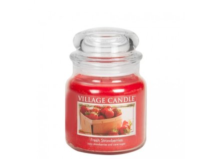 Village Candle Vonná svíčka - Čerstvé jahody