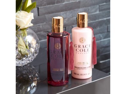 Grace Cole Hydratační tělové mléko - Vanilka & Santalové Dřevo