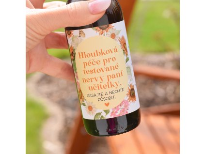 Dárkové víno - Hloubková péče (slunečnice)