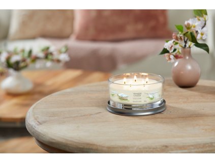 YANKEE CANDLE CLEAN COTTON SIGNATURE TUMBLER 5 KNOTŮ