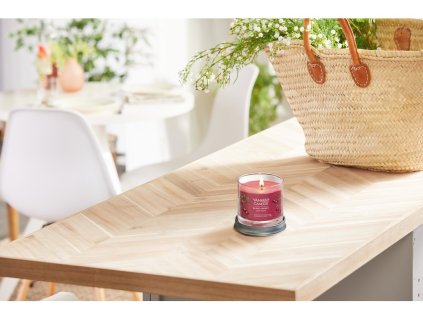 YANKEE CANDLE BLACK CHERRY SIGNATURE TUMBLER MALÝ