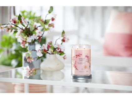 YANKEE CANDLE PINK CHERRY & VANILLA SIGNATURE TUMBLER VELKÝ