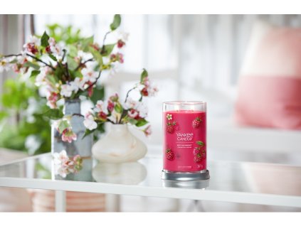 YANKEE CANDLE RED RASPBERRY SIGNATURE TUMBLER VELKÝ