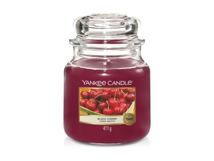VONNÁ SVÍČKA YANKEE CANDLE BLACK CHERRY
